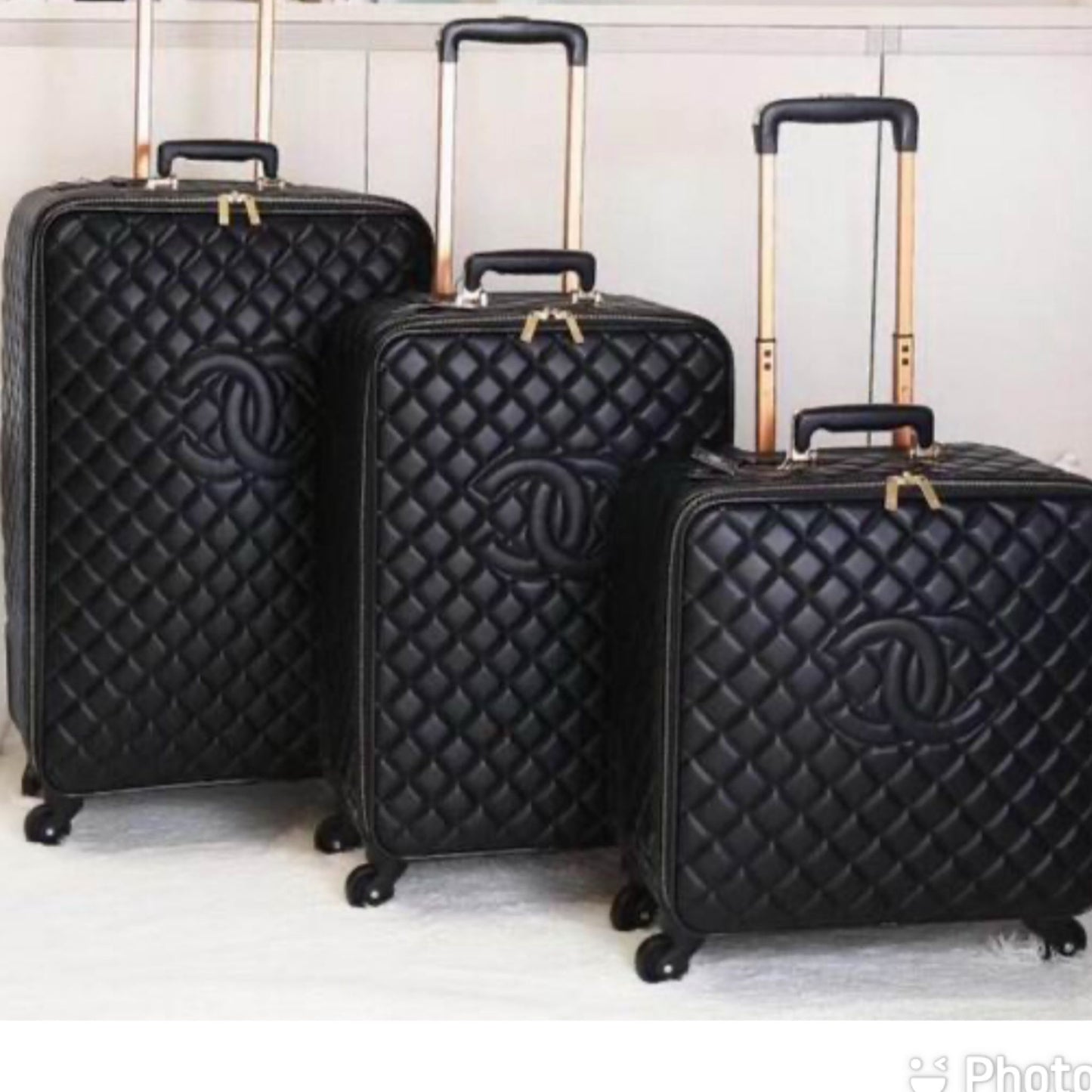Chanel trolley travel luggage