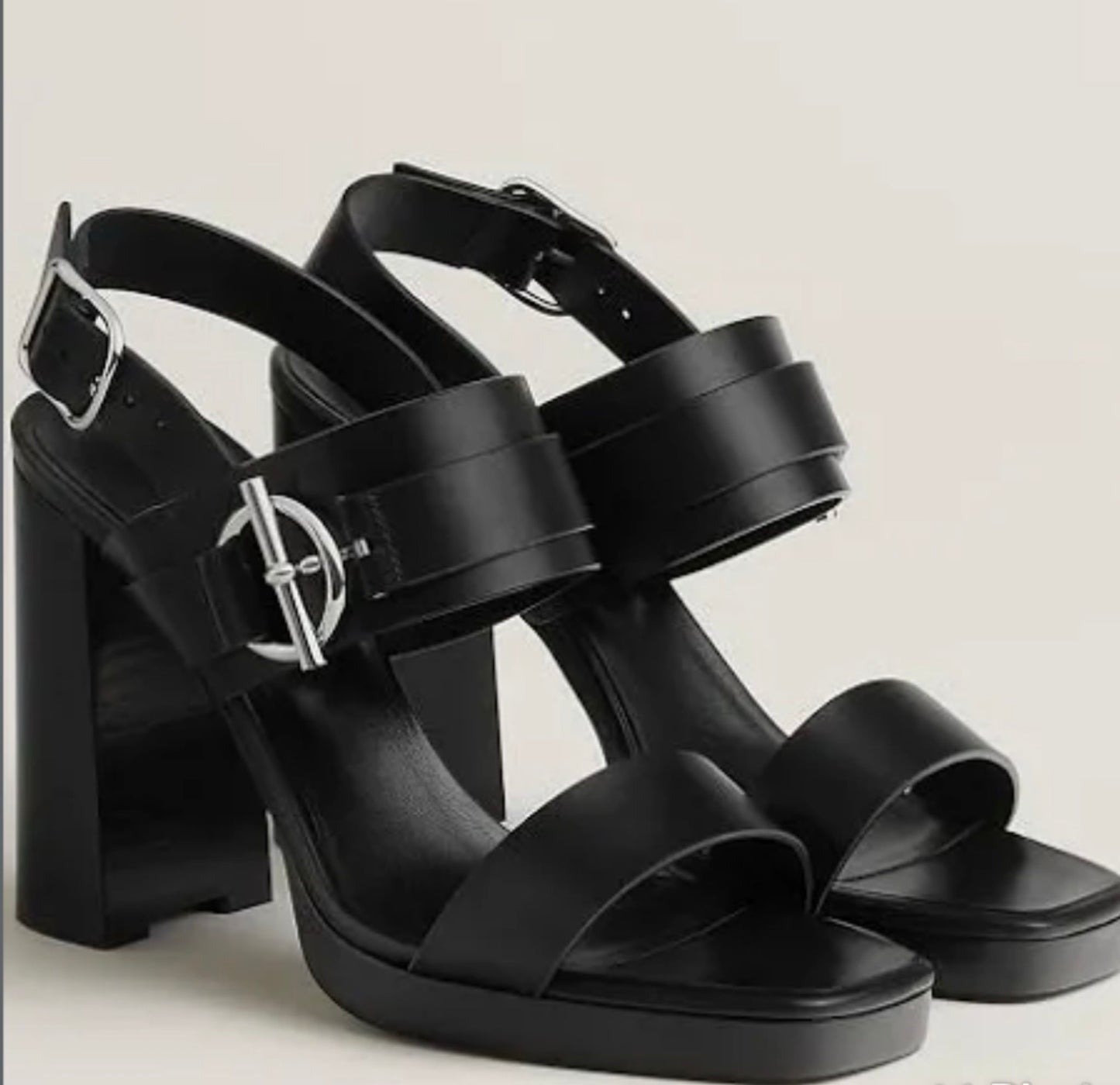 Hermes Women Leather Sandals