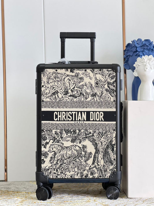 Christian Dior Oblique Trolley Luggage