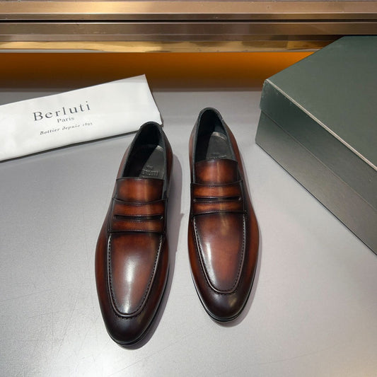 Berluti Men Leather Shoes